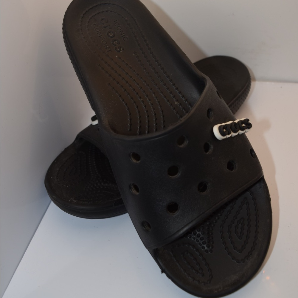 Croc slide on shoes